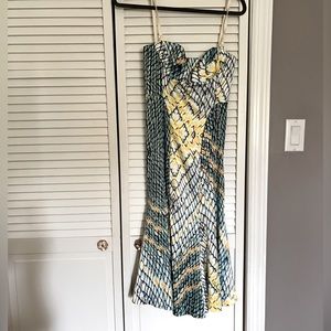 Just Cavalli corset, mermaid style midi dress